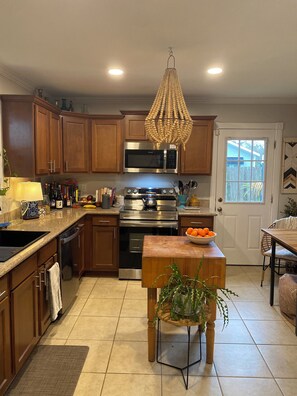 Kitchen and breakfast nook