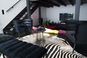 Coin salon pour partager entre amis