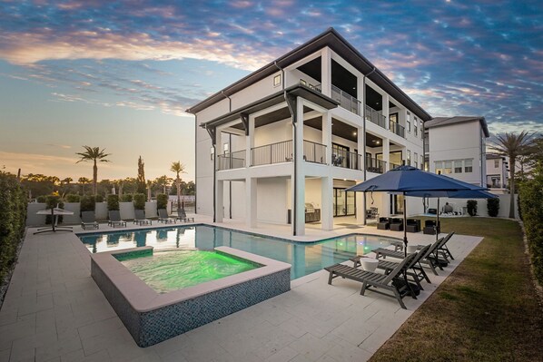 Enjoy your own private pool and spa!