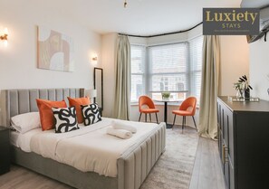 Bedroom at Luxiety Stays Serviced Accommodation in Southend-On-Sea