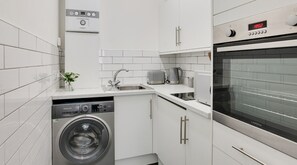 Kitchen at Luxiety Stays Serviced Accommodation in Southend-On-Sea