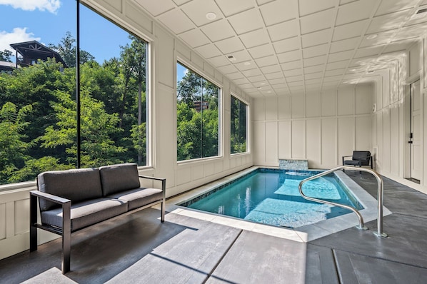 Indoor heated pool