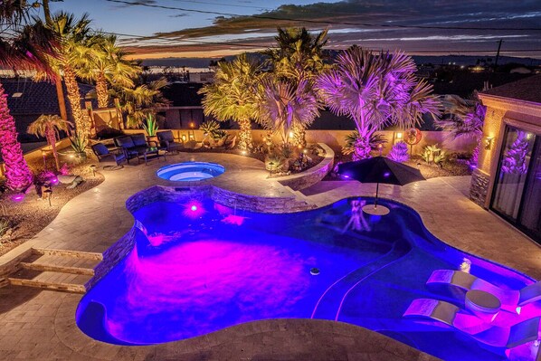 Enjoy our amazing pool and views from sundeck.  