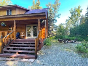 Entrance and Fire Pit