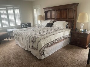 Master Bedroom King Bed