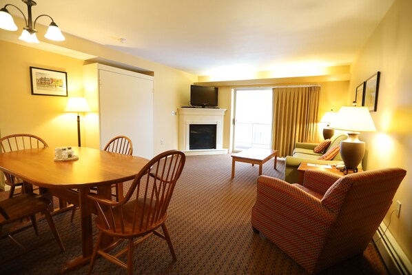 Pollard Brook Living Space with Pull Down Murphy Bed