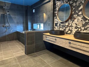 sink and bathroom