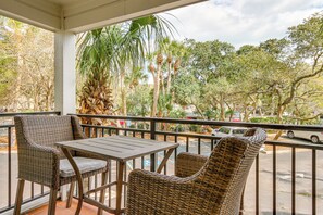 Private Balcony | Beach Chairs | Partial Ocean View
