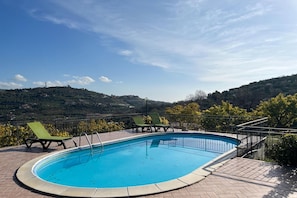 Piscine maison de vacances