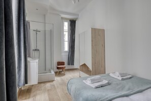 Bedroom + Shower