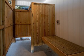 Large Private Outdoor Shower