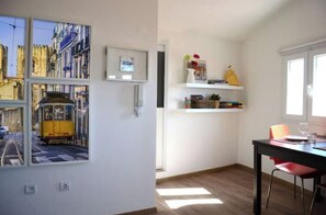The living room