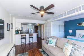 Open concept living space