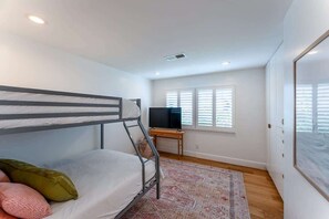 Large bunk beds in second bedroom 