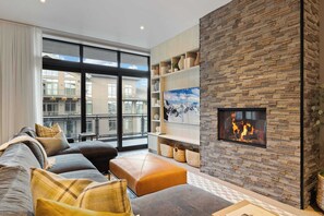 Living Room | McHenry Canyon Haven in Deer Valley, Utah by Luxus Vacation Properties