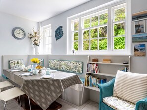 Dining area within open plan kitchen / diner