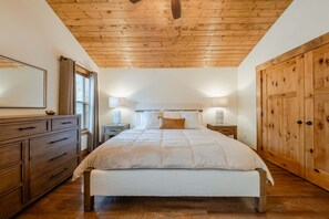 Sleep soundly on lush bedding in each room 