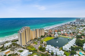 Aerial View of Hidden Dunes Gulfside
