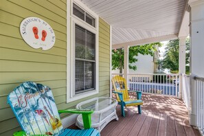 Sunset Island 26 Beach Side Drive Front Porch
