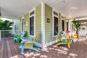 Sunset Island 26 Beach Side Drive Front Porch