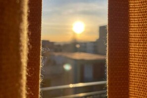 Uitzicht vanuit accommodatie