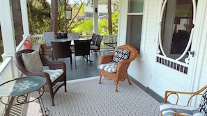 Covered front porch
