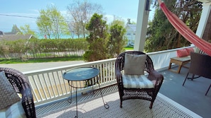 Covered front porch