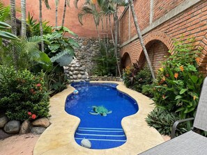 Heated pool