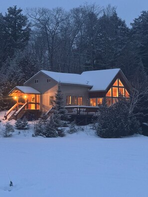 Cozy winter view