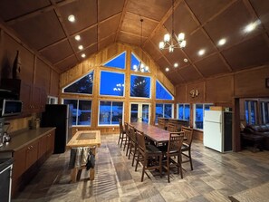 Spacious Kitchen with A-Frame