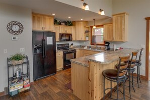 Kitchen with Bar.