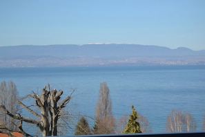 Blick von der Unterkunft