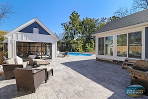 Amazing area to hang out and catch some rays or taking a dip in the pool.