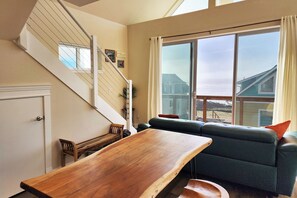 High top dining table with ocean views!