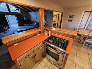 Oven and stove top