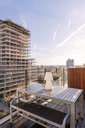 Enjoy a drink or dinner on the lovely terrace