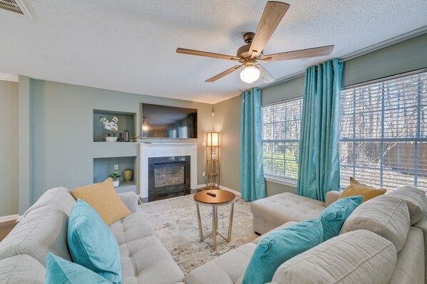 Charlotte Vacation Rental | 3BR | 2.5BA | Stairs Required | 1,751 Sq Ft