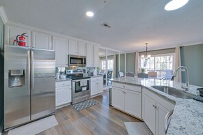 Kitchen | Blender | Keurig Coffee Maker | Spices | 1st Floor