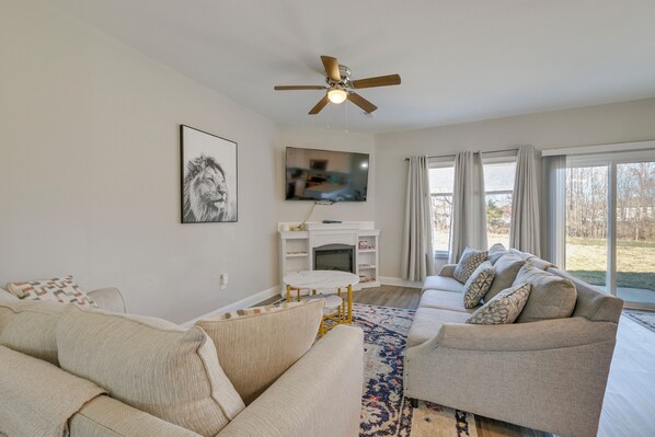 Concord Vacation Rental | 3BR | 2.5BA | Stairs Required | 1,326 Sq Ft