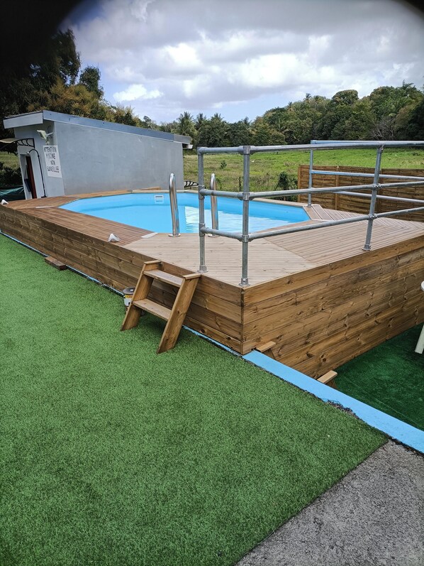 Swimming pool view