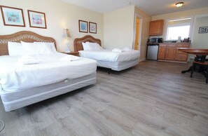 Interior of Room 1 at the Fin n Feather Waterside Inn