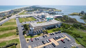 Aerial View of the Villas of Hatteras Landing