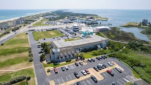 Aerial View of the Villas of Hatteras Landing