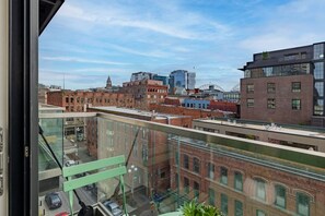 Views of historic Pioneer Square neighborhood & Lumen Field