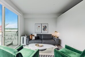 Modern design with plenty of space in the living area to relax