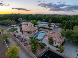 Overhead of Villa Allegria Luxe