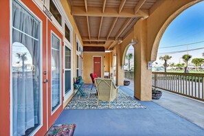 1st Floor Porch for Lounging.