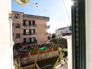 Meer, Balkon, Küste, Ozean, Gartenmöbel, Bucht, Tisch Im Freien