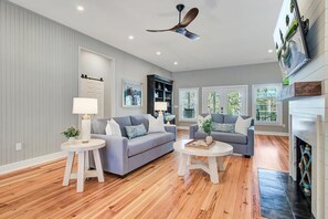 Living Area, Saltwater and Sweet Tea Cottage