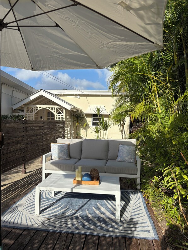 Front deck terrace
